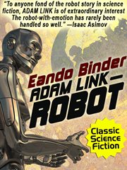Adam link--robot cover image