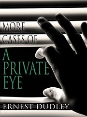 More cases of a private eye cover image