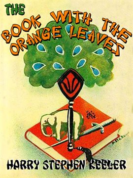 Cover image for The Book with the Orange Leaves
