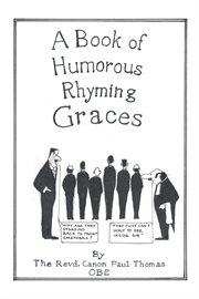 Book of humorous rhyming graces cover image