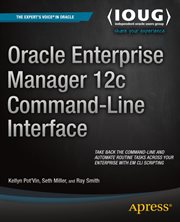Oracle Enterprise Manager 12c Command-Line Interface cover image