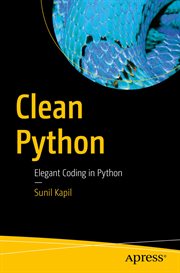 Clean Python : Elegant Coding in Python cover image