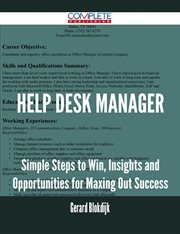 Help desk manager cover image