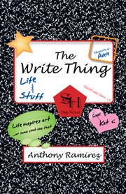 The write thing. A Novel cover image