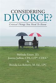 Considering divorce?. Critical Things You Need to Know cover image