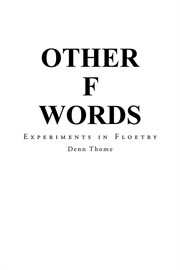 Other f words. Experiments in Floetry cover image