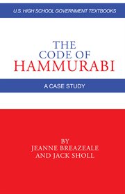 The code of hammurabi. A Case Study cover image