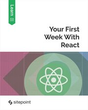 Your first week with react cover image