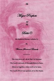 The major prophets of the bible volume 3 in rhyme cover image