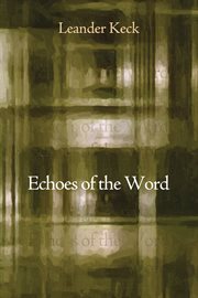 Echoes of the Word cover image