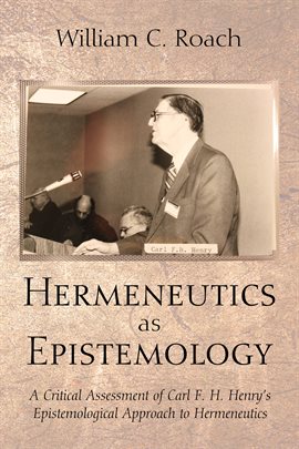 Cover image for Hermeneutics as Epistemology