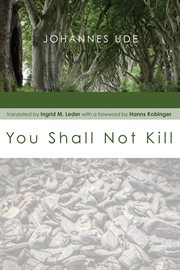 You shall not kill cover image