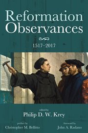 Reformation observances : 1517-2017 cover image