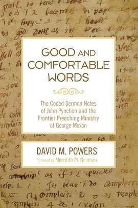 Cover image for Good and Comfortable Words