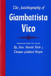 The autobiography of Giambattista Vico cover image