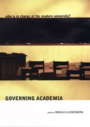 Governing academia cover image
