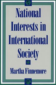 National interests in international society cover image
