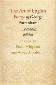 The art of English poesy cover image