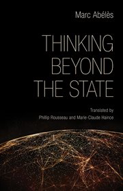 Thinking beyond the state cover image