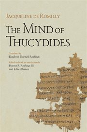 The Mind of Thucydides cover image