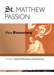 St. Matthew Passion cover image
