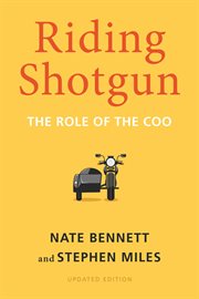 Riding shotgun : the role of the COO cover image