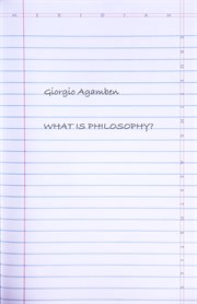 What is philosophy? cover image