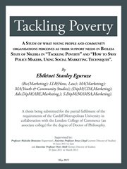 Tackling poverty. A Thesis Being Submitted for the Partial Fulfilment of the Requirements of the Cardiff Metropolitan cover image