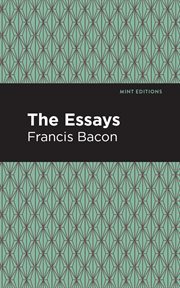 The essays: francis bacon cover image