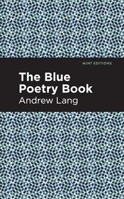 The blue poetry book cover image
