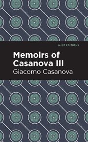 Memoirs of casanova volume iii cover image