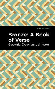 Bronze : a book of verse cover image