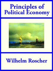 Principles of political economy cover image