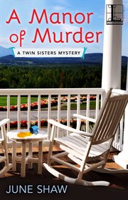 A manor of murder cover image