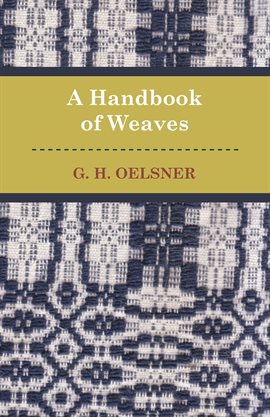 Cover image for A Handbook Of Weaves