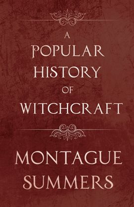 Cover image for A Popular History of Witchcraft