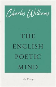 The english poetic mind cover image