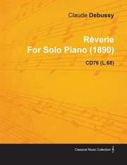 R verie by claude debussy for solo piano (1890) cd76 (l.68) cover image