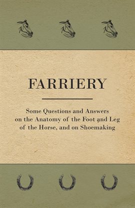 Cover image for Farriery