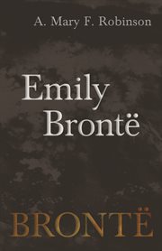 Emily bront︠ cover image