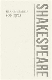 Shakespeare's sonnets cover image