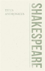 William Shakespeare's Titus Andronicus cover image