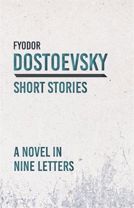 Cover image for A Novel in Nine Letters