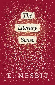 The literary sense cover image