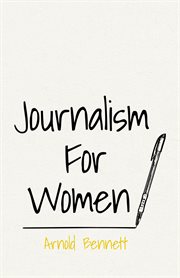 Journalism for women : a practical guide cover image