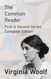 The common reader, first and second series cover image