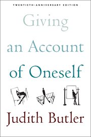 Giving an Account of Oneself : With a New Preface By the Author cover image