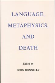 Language, Metaphysics, and Death cover image