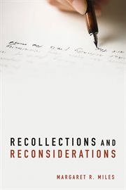 Recollections and reconsiderations cover image