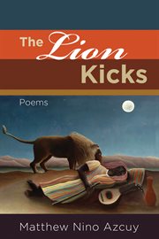 The lion kicks. Poems cover image